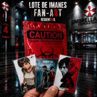 Lote Biohazard Virus T + Extras Merchandaising
