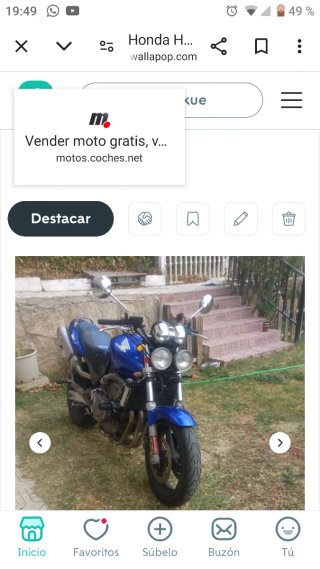 Honda Hornet 600 | A2 | negociable