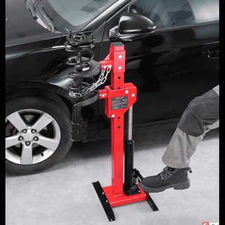 Compresor de Resortes de Estribo, Capacidad de Gato Hidráulico de 4.5 Toneladas/4499.6 kg, Fuerza de Compresión Calificada de 1 Tonelada, Herramienta Automática de Compresor de Resortes de Estribo...