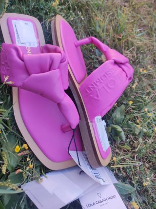Sandalias Lola Casademunt Rosa Talla 38