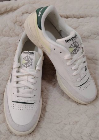 Reebok Club C 85 Zapatillas Blancas y Verdes