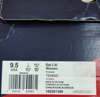 Reebok Club C 85 Zapatillas Blancas y Verdes