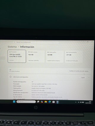 Portátil HP 14-ep0066ns Plata