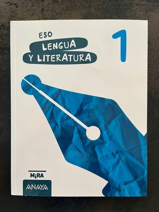 Lengua y Literatura 1 ESO Anaya serie Mira