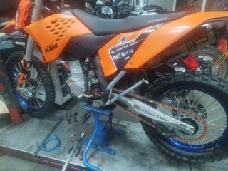 KTM 400 EXC 2009 Enduro Moto