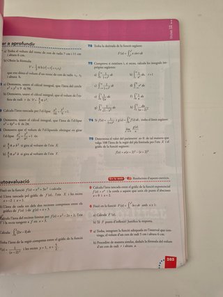 Matemàtiques II batxillerat 2