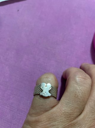 Conjunto Tous: Pulsera y Anillo Plata