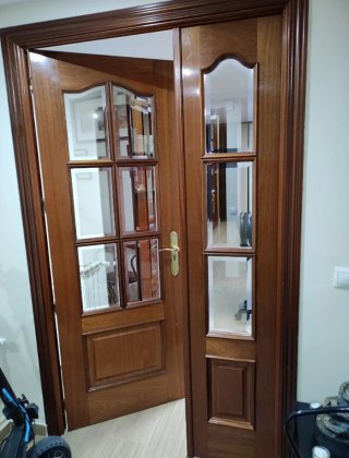 10 Puertas Madera Maciza Completas