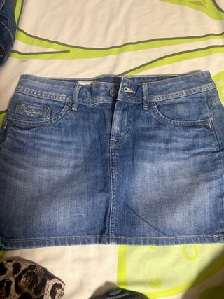 Minifalda vaquera Pepe Jeans azul