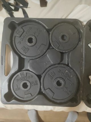 Kit Mancuernas 20 kg Decathlon