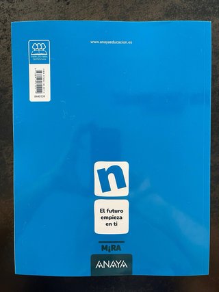 Lengua y Literatura 3 ESO Anaya serie Mira
