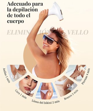 SIN ABRIR Depiladora Láser IPL 9 Niveles