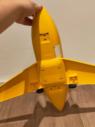 Avión Playmobil Amarillo vintage