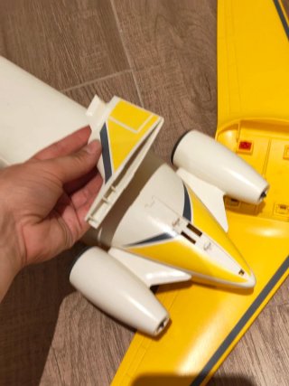 Avión Playmobil Amarillo vintage