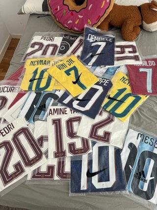 Camisetas de fútbol