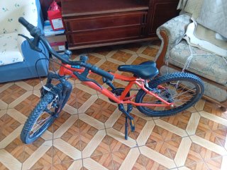 Bicicleta de montaña y regalo los dos patines