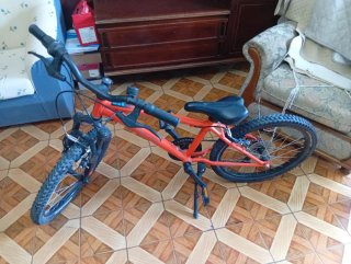 Bicicleta de montaña y regalo los dos patines