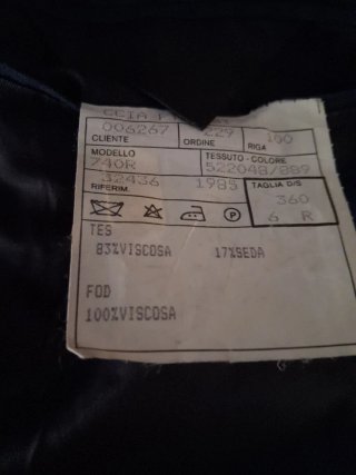 Chaqueta de traje (sólo hasta el 13 de julio)
