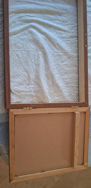 Cubre cuadro eléctrico madera