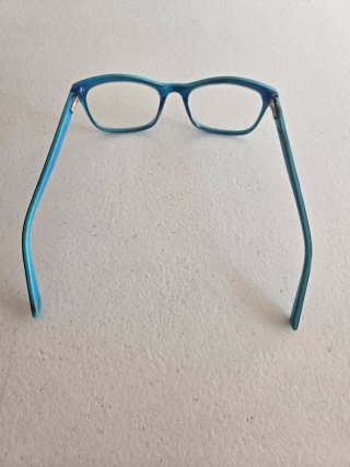 Montura de gafas MO negra y azul