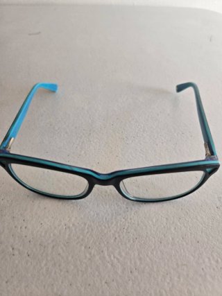 Montura de gafas MO negra y azul