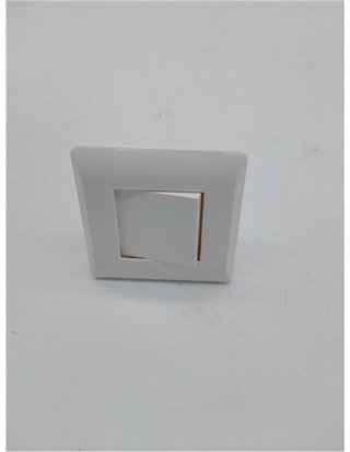 GEFOM 208470 Interruptor VA y Exterior empotrable - Blanco