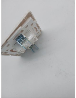 GEFOM 208470 Interruptor VA y Exterior empotrable - Blanco