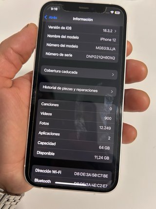 iPhone 12 64GB Blanco