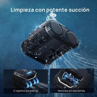 Robot Limpiafondos Wybot C2 Vision Cámara