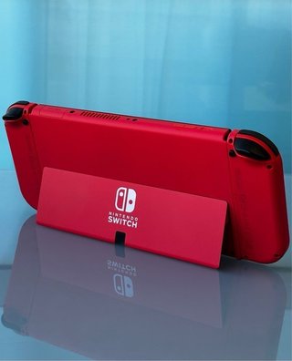 Como Nueva Nintendo OLED Completa + 16 Videojuegos