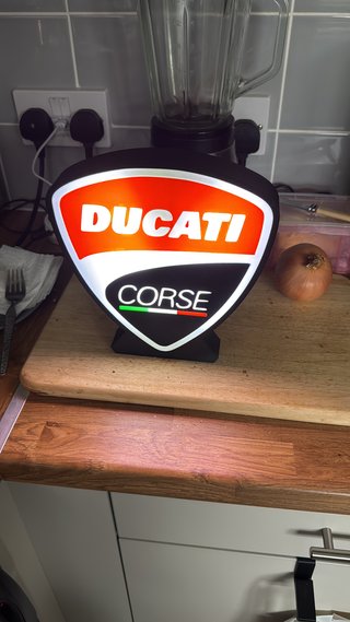 Lampara Ducati Corsse