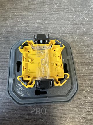 Doble interruptor Legrand