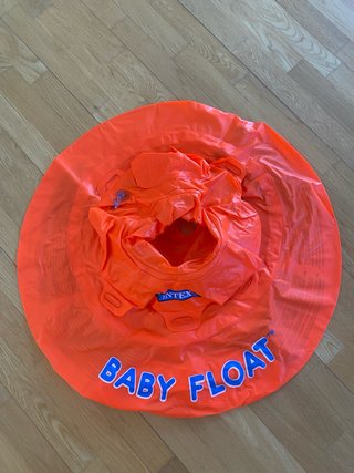 Flotador asiento bebé Intex naranja