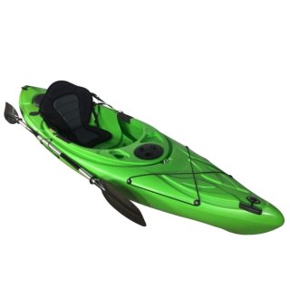 Kayak verde 1 persona con remo