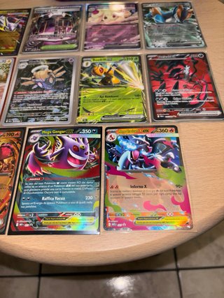 Lotto Carte Pokémon GX EX V