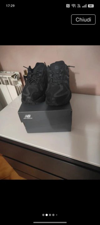 New Balance 1906 Uomo Nere