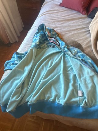 Sudadera BAPE Camuflaje Azul Tiburón