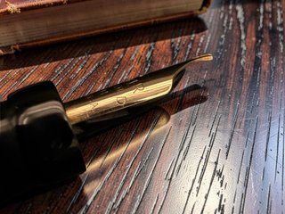 Parker Duofold Lapis Blue Marble Vintage 1920