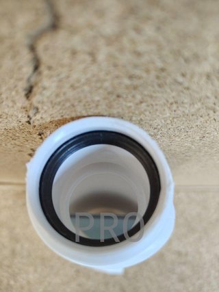 Scolo per lavandino da 32 mm di diametro senza sifone
