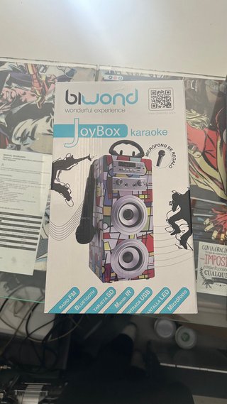 Altavoz Karaoke Blwond Joybox con Micrófono
