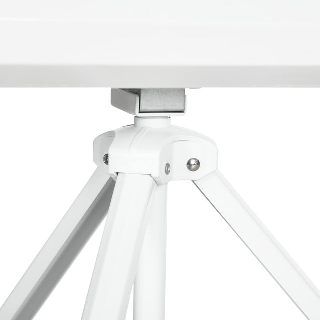 Pantalla de Proyector de 100 Pulgadas 4K HD Formato 16:9 con Trípode Plegable y Altura Ajustable, Pantalla de Proyector Portátil, Gran Ángulo de 160 Grados, para Casa, Cine, Exterior, Blanco