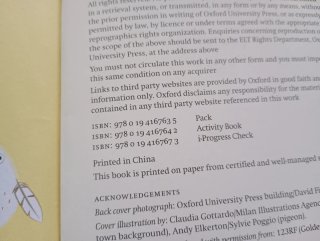 Libro de inglés 3 de primaria Oxford