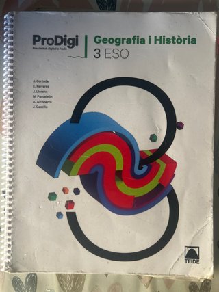 Quadern ProDigi. Geografia i Història 3 ESO