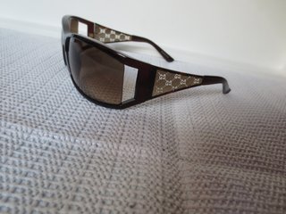 Gafas de sol Gucci marrones y beige