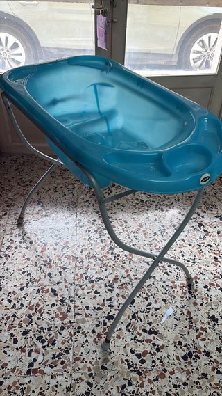 Bañera para bebé azul