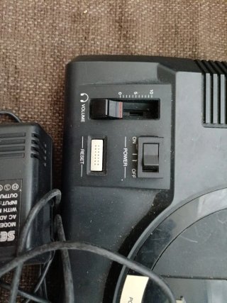 Sega Mega Drive Consola Negra