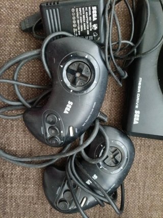 Sega Mega Drive Consola Negra