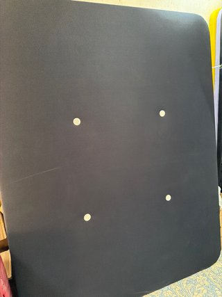 Base tapizada 150x190cm tela gris