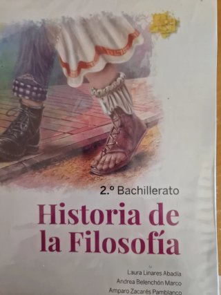 Historia de la filosofía, 2 Bachillerato