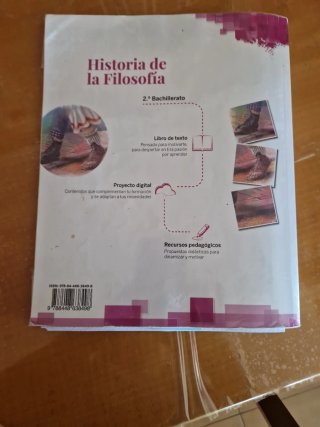 Historia de la filosofía, 2 Bachillerato